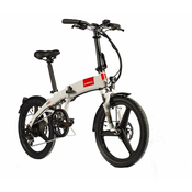 S-bikes električno kolo F50E, belo