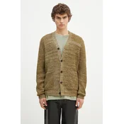 Volnena jopica Norse Projects Loki Wool Cotton Rib Cardigan