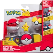 Jazwares Pokemon kugle na kaišu sa figurom Pikachu