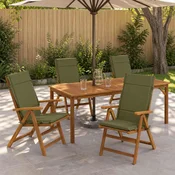 vidaXL 4-delne blazine za visok naslon GEMERT 4 pcs 100% poliester