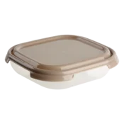 Plasticna posuda Frigo Basic 0,5l, Krem