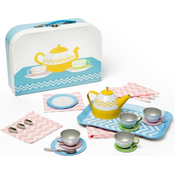 Bigjigs Toys Čajni set v kovčku