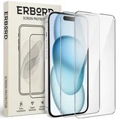 Overboard 2x kaljeno steklo za iPhone 15, 9H trdo steklo, steklo