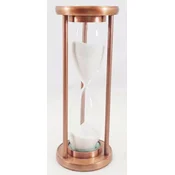 Casa Padrino luxury decorative hourglass antique copper/black/white A� 10 x H. 26 cm - Desk decoration - Living room decoration - Luxury decoration - Decorative accessories