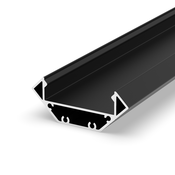 RENDL R14094 LED PROFILE LED traka, profil crna mat akril/aluminijum