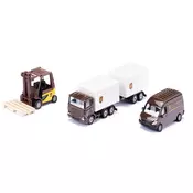 SIKU Set vozila - UPS logistics set 6324