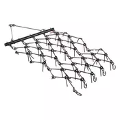 VEVOR Vlečna brana 1707x1219x110 mm veriga 80 zob