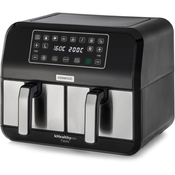 Kenwood HFM20.000MB Dvojni AirFryer 2x4L Dvojni vroc zrak friteza