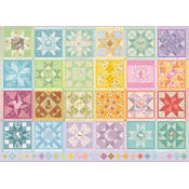 Cobble Hill - Puzzle Star Quilt Seasons - 1 000 kosov