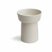 Bela keramična vaza Kähler Design Ombria, višina 20 cm