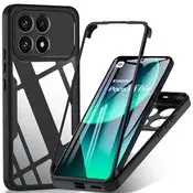 Hibridni Full body ovitek Techsuit ColorVerse 360 za Xiaomi Poco F8 Pro - black