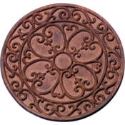 Metalna vrtna podloga Ornament – Esschert Design