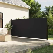 MAISON CHIC Zložljiva stranska tenda - Senčniki črna 160x300 cm, (22039930)
