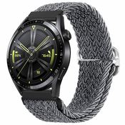 BStrap Braid Nylon pašček za Xiaomi Watch S1 Active, gray black