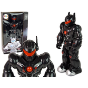 slomart LEAN TOYS Interaktivni robot, črn