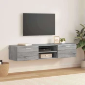 Drveni ormar Siva Sonoma 150 x 39 x 30 cm Konstruirano drvo
