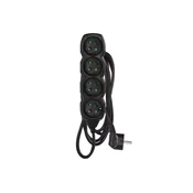 Produžni kabel 4Z 3m crni
