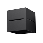 Sollux SL.0204 - Zidna svetiljka LOBO 1xG9/40W/230V crna
