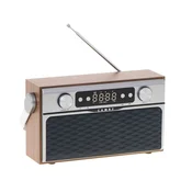 Adler Prenosni radio Camry CR 1183 z Bluetooth, MP3 predvajanjem, LCD zaslonom in močjo 16 W – visokokakovostna zabava in povezljivost.