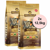 WOLFSBLUT Wild Duck Puppy 2x12,5 kg