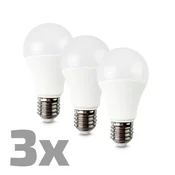EURO-LUX LED sijalka E27, 8,5 W (60 W), 806 lm, 4000 K, 3 kosi