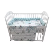 Baby Textil posteljina Mapa sveta 4/1, 80x120cm