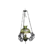 Viseca petrolejska lampa 85 cm