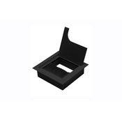 GTV Uvodnica za kablove Merida, 80x80mm, Crna