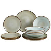 Creatable Jedilni Servis Stone Town Grey, 12-Delni