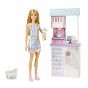 Mattel Barbie Herný set predavacka zmrzliny blondínka