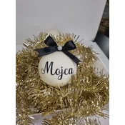 Božična kroglica z napisom KROBO 03