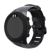 Silikonski remen za sat Suunto Core Camo X - crna