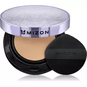Mizon Vegan Collagen Cushion SPF38 PA++ dugotrajni puder u spužvici s visokom UV zaštitom nijansa #23 Natural Sand Beige 2x15 g