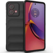 GS Ovitek za Motorola Moto G84 5G Gaming, odporen proti udarcem, črn