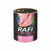 DNT Dolina Noteci Rafi Dog wet food with turkey, blueberries and cranberries - 800g