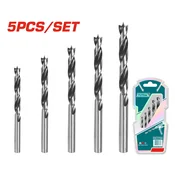 Total svrdla za drvo TACSD7055 Wood drill bits, 5pcs