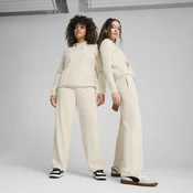 Puma ESS SMALL NO. 1 LOGO COMFORT STRAIGHT PANTS TR OP, ženske hlace, bež 684979