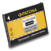 baterija CGA-S003E za Panasonic SA-SA30 / SV-AS10 / SV-AV50, 530 mAh