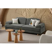 Atelier del Sofa Trosed na razvlacenje Aries, 230 x 85 x 93 cm, Antracit