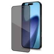 Celly Zaščita zaslona iz kaljenega stekla Privacy za iPhone 17