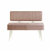 Conceptum Hypnose Trpezarijska klupa Vina 0900 110x85x46cm Belo-Bež