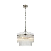 Endon 104113 - Lestenec na verigi MARIETTA 3xE14/7W/230V sijajni krom