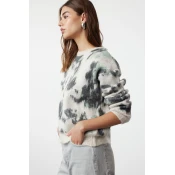 Trendyol Stone Soft Textured Crew Neck Knitwear Sweater