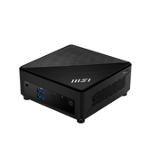 MSI Cubi 12M-001EU Intel® Core™ i7 i7-1255U 16 GB DDR4-SDRAM 512 GB SSD Windows 11 Home Mini PC Crno