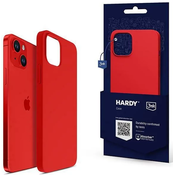 3MK apple iphone 14 - 3mk hardy silikonsko ohišje rdeče barve