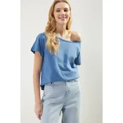Trendyol Milla Ženska majica TWOSS20TS0140, Plava