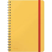 LEITZ COSY-WOW črtan blok Kolegij z elastiko TP 80L 45270019 rumena