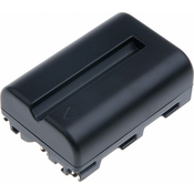 T6 power Baterija Sony NP-FM500H, NP-FM55H, 1600mAh, 11,5Wh, siva