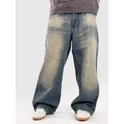 REELL Giant Baggy Jeans dark desert fade