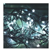 LED zunanji božični niz 1000xLED/230V 8 funkcij 75 m IP44 hladno bela